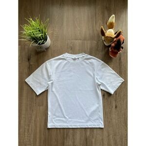 Plain White Boxy T Shirt